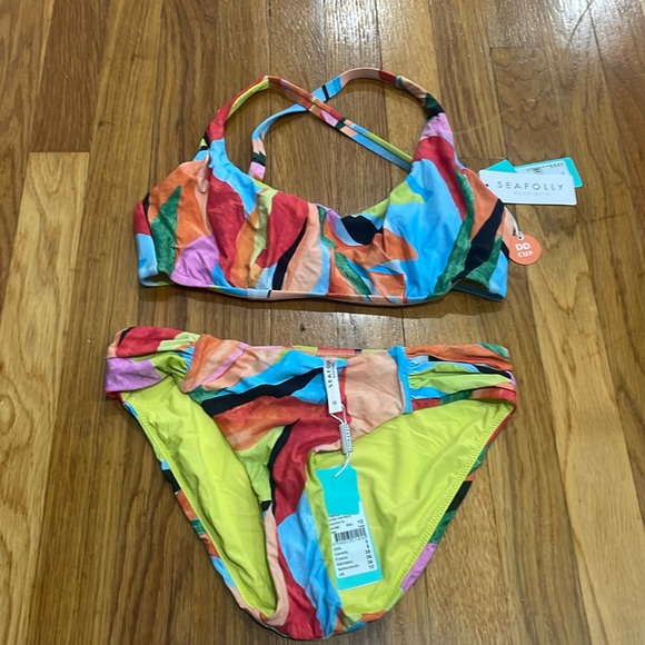 NWT Seafolly bikini set - Picture 1 of 7